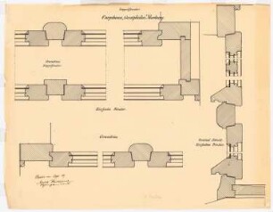Corpshaus Guestphalia, Marburg: 5 Details 1:10
