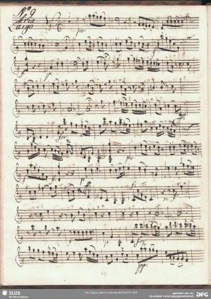 No. 9 Aria: Parto non ti sdegnar