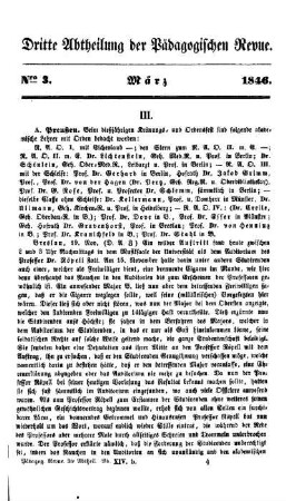 Bd. 14, Abt. 3, H. 3: Heft Bd. 14, Abt. 3, H. 3