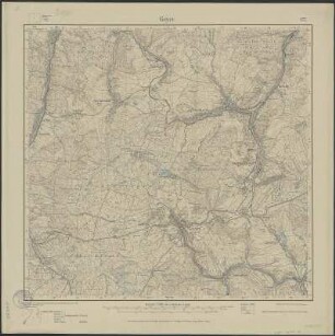 Section Geyer aus: Topographische Karte (Meßtischblätter) Sachsen