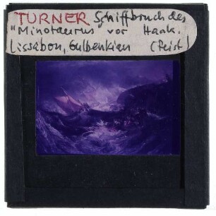 Turner, Schiffbruch des Minotaurus