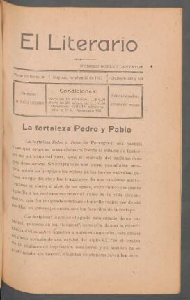 La fortaleza Pedro y Pablo