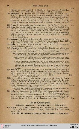Buch-Ornamentik (Nr. 736 - 811)