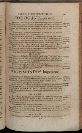 Sigismundus Imperator.