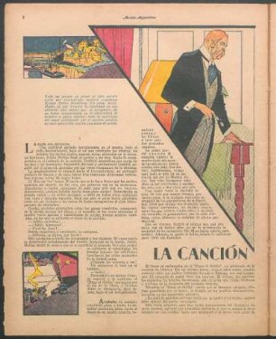 La canción en la sombra : Novela corta de Héctor Pedro Blomberg