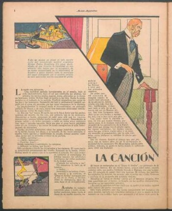 La canción en la sombra : Novela corta de Héctor Pedro Blomberg