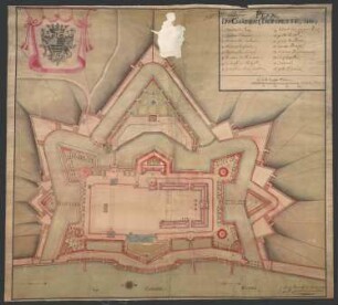 Plan du Château Trompette