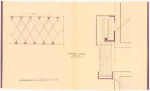 Altersheim Tiergarten, Berlin: Fassadendetail der FA. Lindhorst 1:20