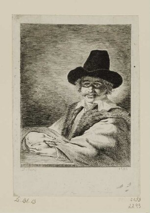 Mann mit Hut
