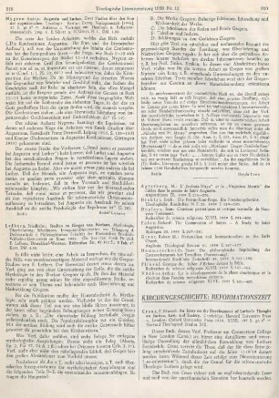 Kirchengeschichte: Reformationszeit