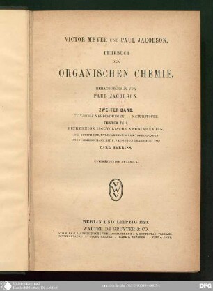 2. Cyclische Verbindungen - Naturstoffe 1: Einkernige isocyclische Verbindungen