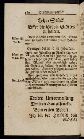 132-160, Dritte Unterweisung