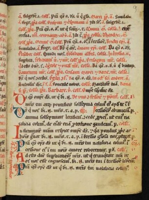 Collectae de Communi sanctorum (unvollständig, Teil II)