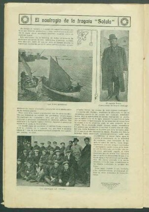 El naufragio de la fragata "Sofala"