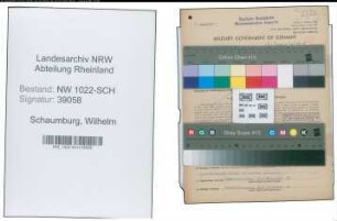 Entnazifizierung Wilhelm Schaumburg , geb. 01.04.1892 (Bahnwart)