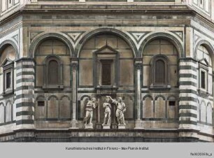 San Giovanni, Baptisterium, Ostfassade, Florenz