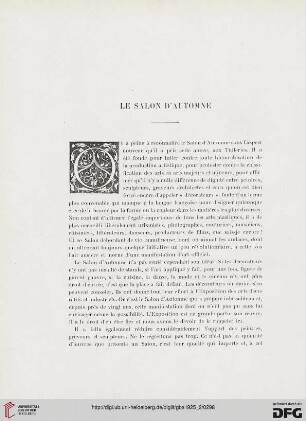 5. Pér. 12.1925: Le Salon d'Automne