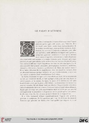 5. Pér. 12.1925: Le Salon d'Automne