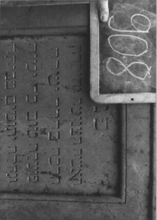 Grabstein 908 (Detailaufnahme 3)