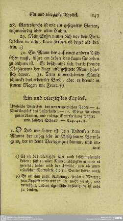 Ein und vierzigstes Capitel