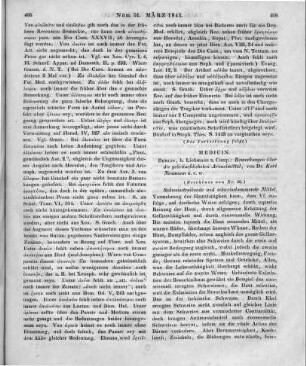 Neumann, K. G.: Bemerkungen über die gebräuchlichsten Arzneimittel. Berlin: Liebmann 1840 (Beschluss von Nr. 50)