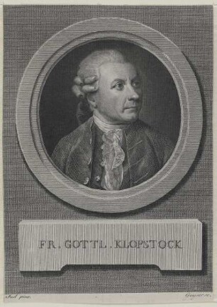 Bildnis des Fr. Gottl. Klopstock