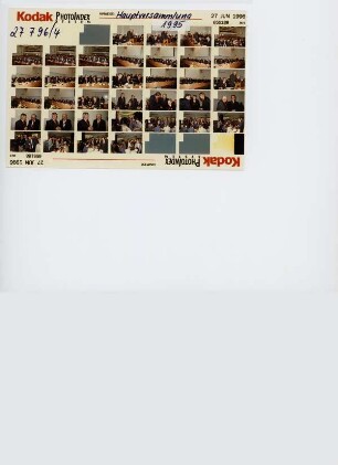 Philipp Holzmann AG - Hauptversammlung 1995, Frankfurt am Main, 1996