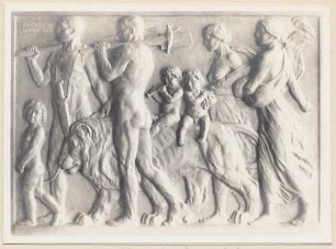 Kultur. Bronzerelief (1910; M. Molitor)