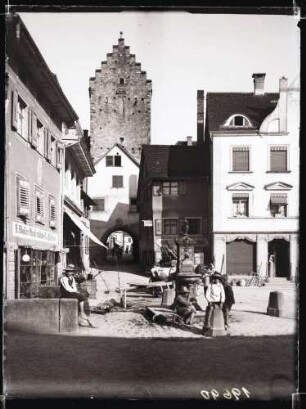 Straßenbild, Foto: Schuster 1913