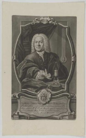 Bildnis des Samuel Christianus Hollmanus