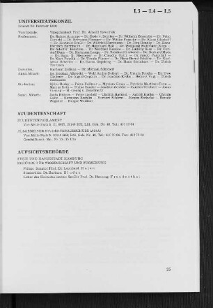 I.5 Aufsichtsbehörde