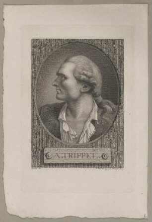 Bildnis des A.Trippel