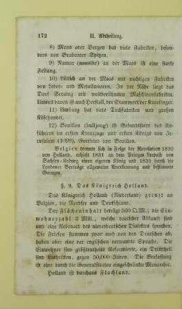 9. Das Königreich Holland
