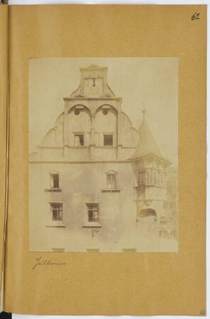 Giebel, Heilbronn: Ansicht (aus: Skizzen- und Fotoalbum 16)