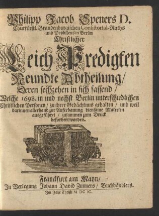 9: Zwölff Christliche Leichpredigten