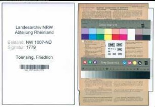 Entnazifizierung Friedrich Toensing , geb. 21.05.1895 (Kaufm.Angestellter)