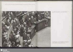 Laval spricht von seinem Sitzt in der Deputierkammer aus