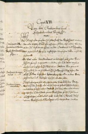 XII. Von den Orationibus und Disputationibus Professorum.