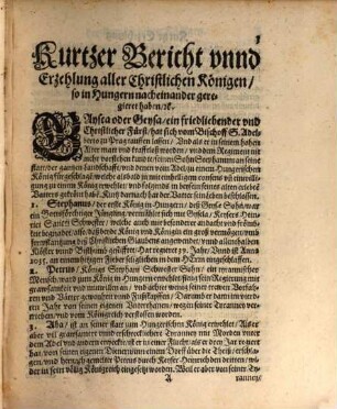 Chronologia Oder Historische beschreibung aller Kriegsempörungen unnd belägerungen der Stätt und Vestungen auch Scharmützeln und Schlachten so in Ober und Under Ungern auch Sibenbürgen mit dem Türcken von Ao. 1395. biß auff gegenwertige Zeit denckhwürtig geschehen, 1/3