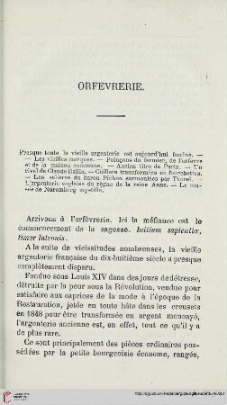 Orfèvrerie