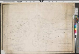 Gevelsberg (Gevelsberg) Teilung der Domänengrundstücke Klostermark und Braken 1826 1 : 2500 84 x 95,5 Zeichnung K. Zabel KSA Nr. 239