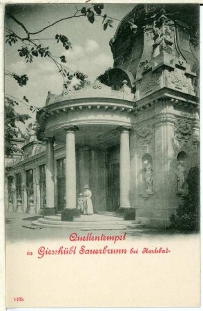 Gießhübel. Sauerbrunn, Quellentempel