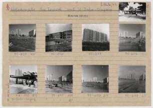 Wohnkomplex Am Tierpark. Berlin, Lichtenberg, OT Friedrichsfelde, Am Tierpark (vor 1961 Schloßstraße)/Alfred-Kowalke-Straße/Erich-Kurz-Straße/Franz-Mett-Straße/Upstallweg/Erieseering/Hans-Loch-Straße (ab 1992 Sewanstraße)