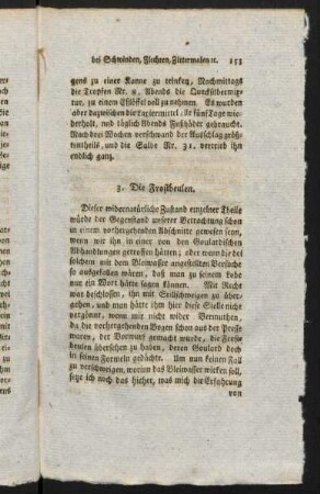 153-158, Bei Frostbeulen