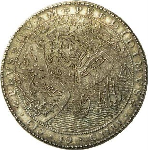 Medaille auf die Einnahme von Sluis und die Kapitulation von Ostende 1604