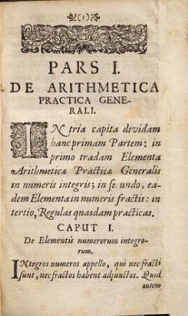 P. Gasparis Schotti ... Arithmetica practica generalis ac specialis : E cursu Mathematico ejusdem auctoris extracta, atque correcta ...