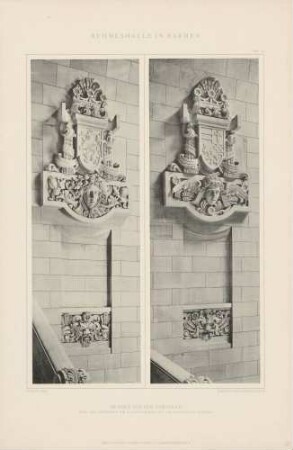 Details aus der Vorhalle der Ruhmeshalle in Barmen