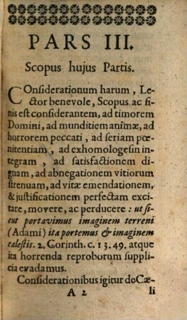 Domus Aeternitatis Reserata, Et Ad Ingrediendum Quotidie, Memoriae cogitationibus, Intellectus considerationibus, ac voluntatis affectibus. 3