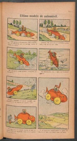 Último modelo de automóvil - [Cómic]