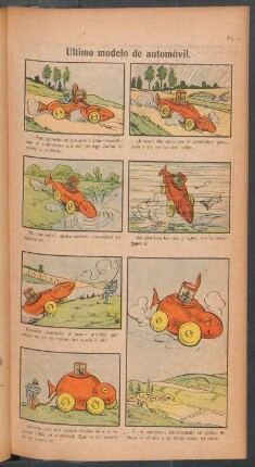 Último modelo de automóvil - [Cómic]
